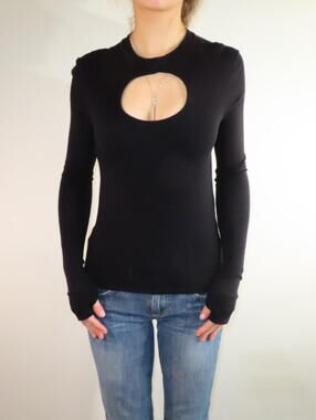 y2k twenty black long sleeve